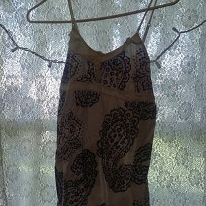 Patterned Tank Top
